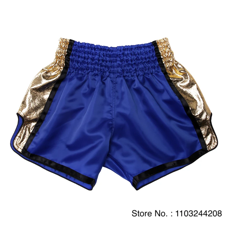 Muay Thai Boxing Shorts Adult Kids Plain Kickboxing Fight Shorts Men Women Boy Girl Muay Thay Thaiboxing Pants Martial Arts Gear