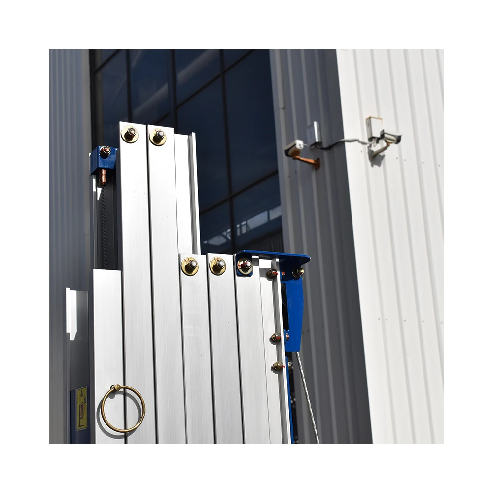 

3-8M Height Adjustable Portable Lift with Aluminum Mast - CE