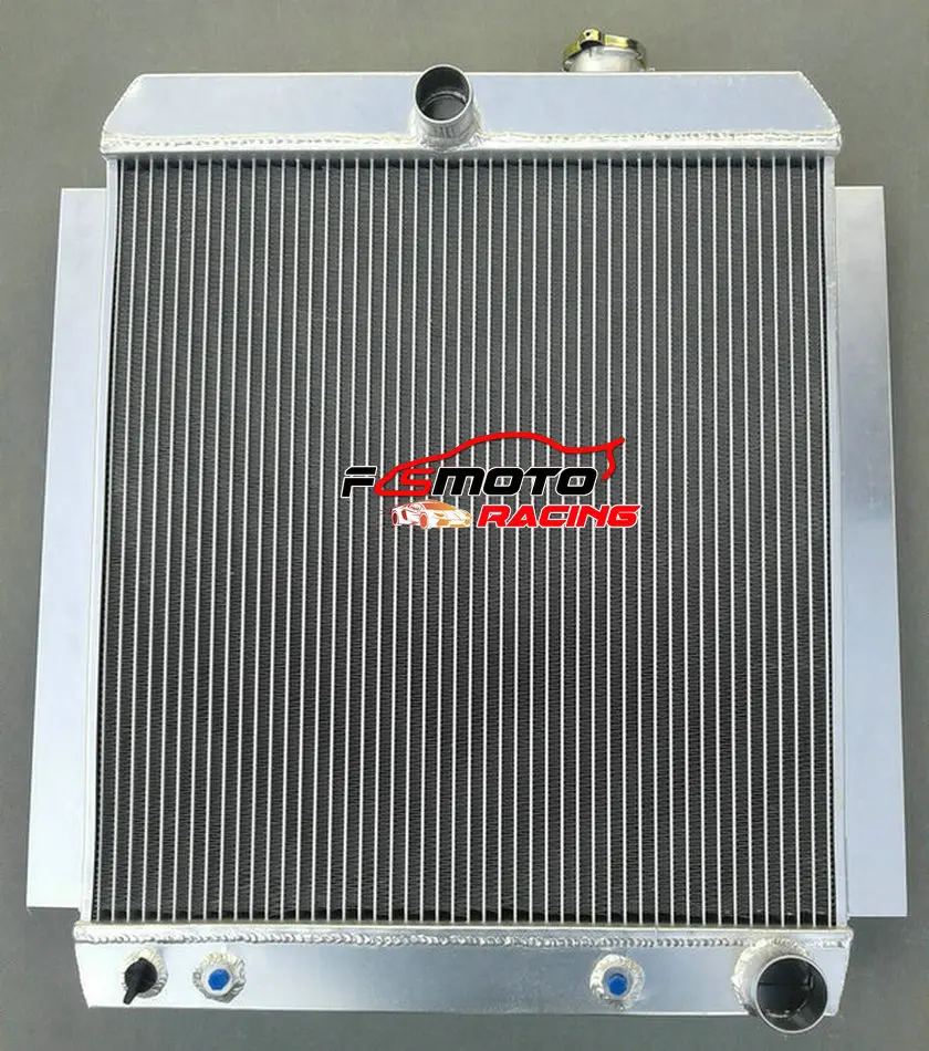 Aluminum Radiator For CHEVY/GMC 3100/3600/3800 1/2T-1T TRUCK PICKUP V8 1947 1948 1949 1950 1951 1952 1953 1954 47 48 49 AT