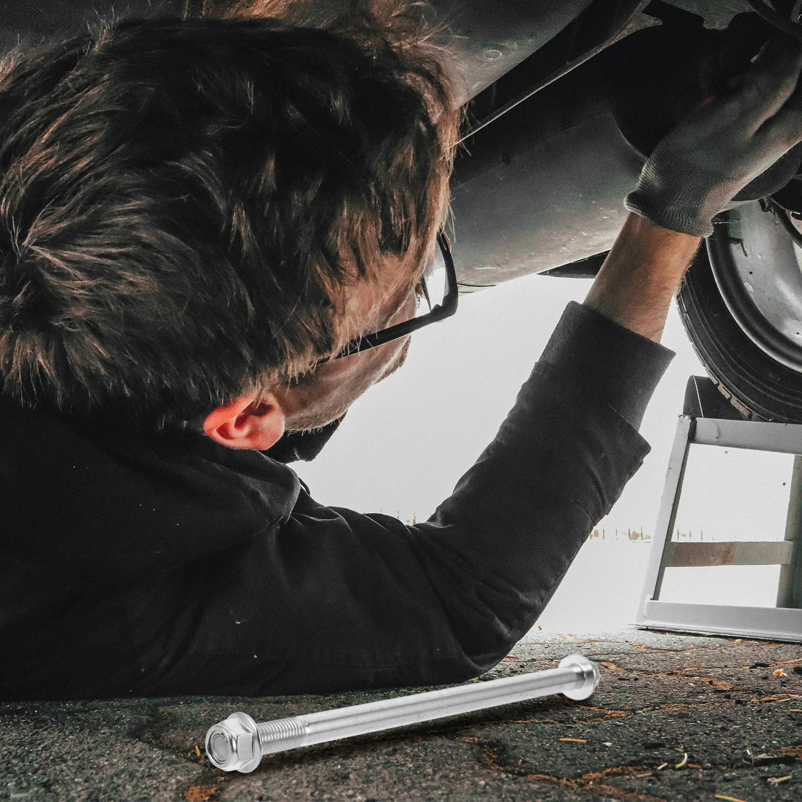 

Universal Engine Hanger Shaft Mounting Hardware Scooter Compatible Metal Durable Precise Dimensions Easy Installation Enhanced