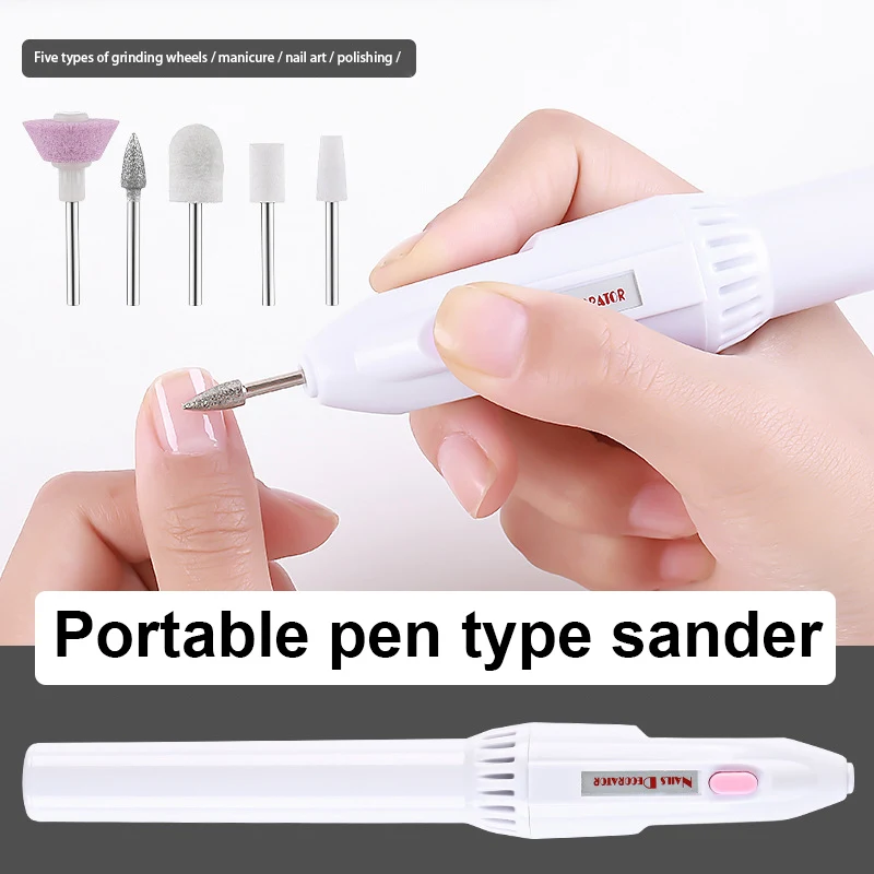 

Electric Nail Drill Manicure Machine Pedicure Nail File Tool Drill Tool Nail Art Sanding File Pen Nail Drill Kit Nail Polishing