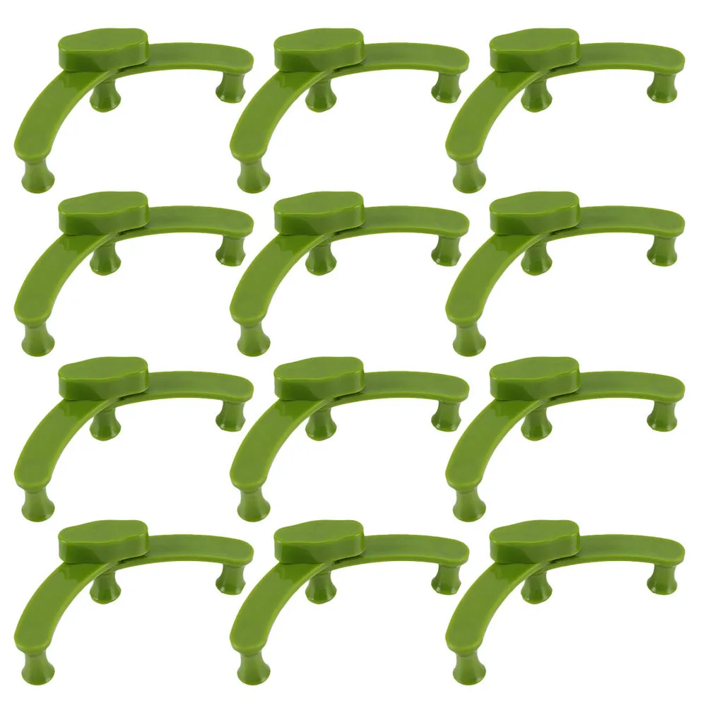 

12Pcs Plant Branch Benders Adjustable Plastic Branch Puller Twig Fixing Clamps Garden Plant Training Clips Limb Spreaders Tree
