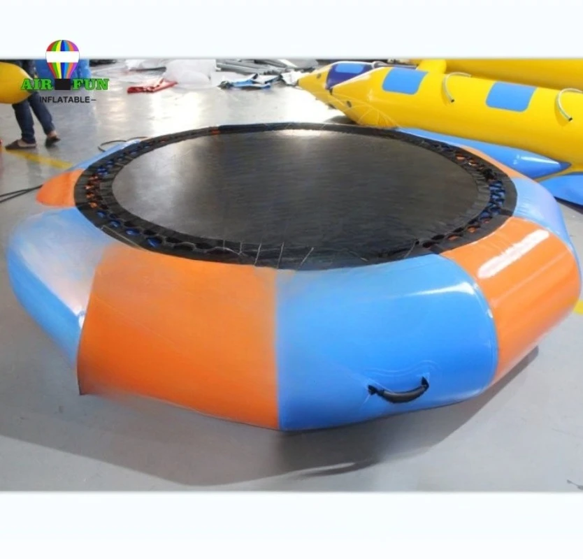 

Надувной плавающий батут, водный батут, поп