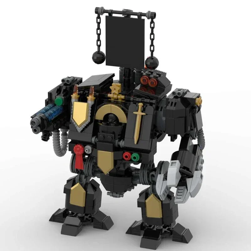 Populaire games Moc Model Bouwstenen Hamer Battle Mech Collection Technologie Modulaire blokken Cadeau Kerstspeelgoed DIY-sets