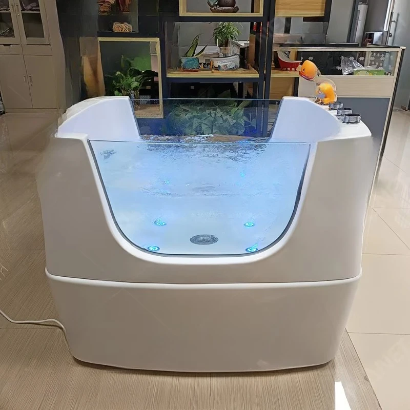 

Factory Wholesale Spa Pet Bathtub Dog Grooming Spa Tub Jet Pet Bathtub