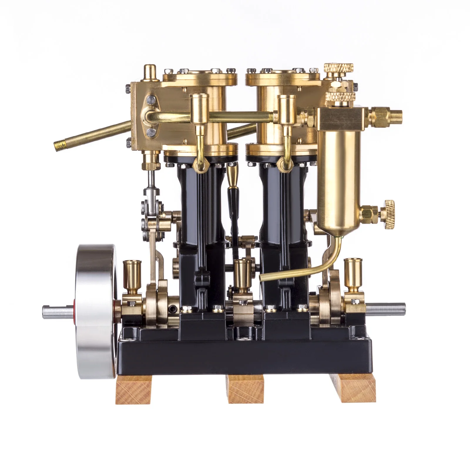 KACIO LS214 Reciprocating Steam Engine Scientific Toy Engine Model Retro Engine Gift Teaching Boy Educational Toy