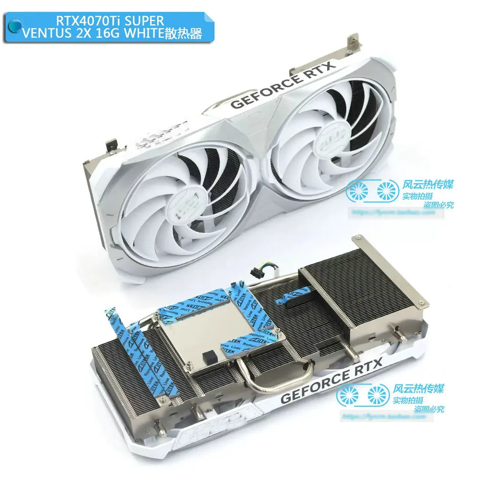 New Original Radiator Cooler for MSI RTX4070 RTX4070Ti VENTUS 2X Super white Graphics Video Card