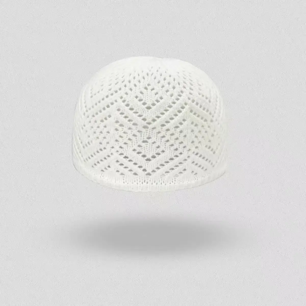 Spedizione gratuita berretti musulmani per uomo donna abbigliamento cappello da preghiera maglia maglia Kufi Kippah islamico Arabia Saudita estate ebraica 0784