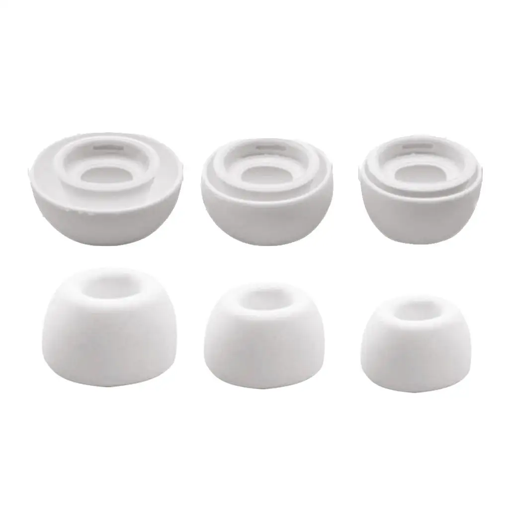 5X 6 szt. Wymienna miękka zatyczka do słuchawek dousznych