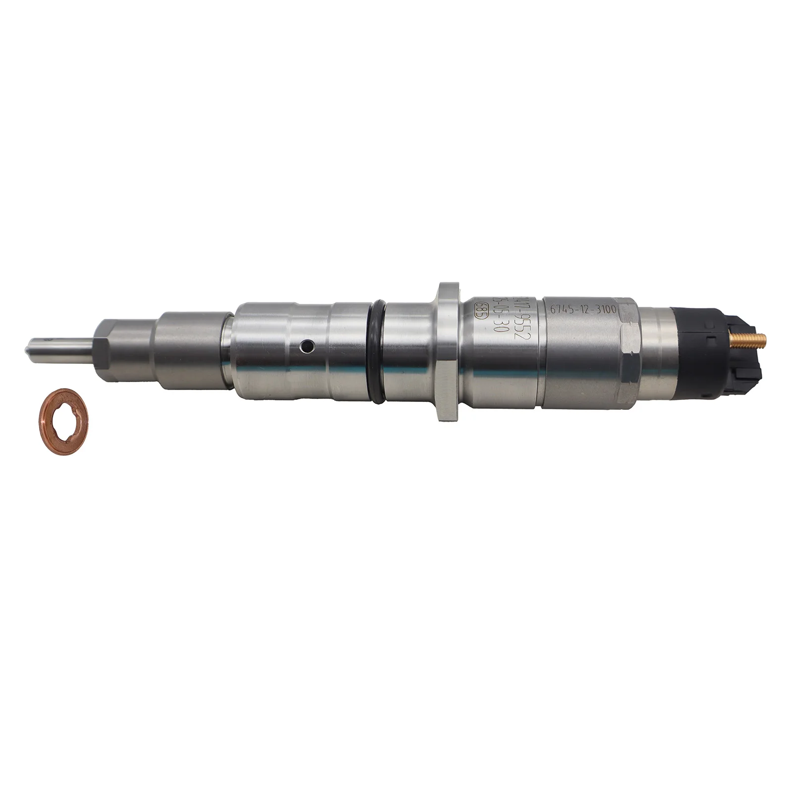 1PCS Fuel Injector 0445120123 Compatible for Kamaz 4308-A3 4308-H3 53605-D3 65115-D3 4.5L/6.7L 6ISBE 210 4ISBE 185 6ISBE 285