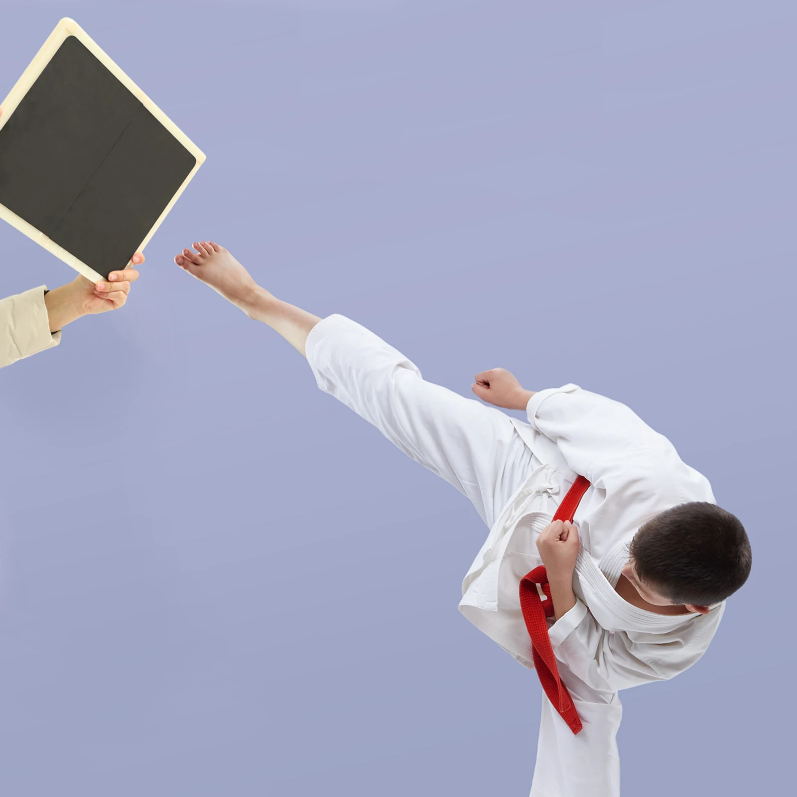 

Kick Practice Board Taekwondo Trainer Perforated Plate Punching Breaking Boards Abs
