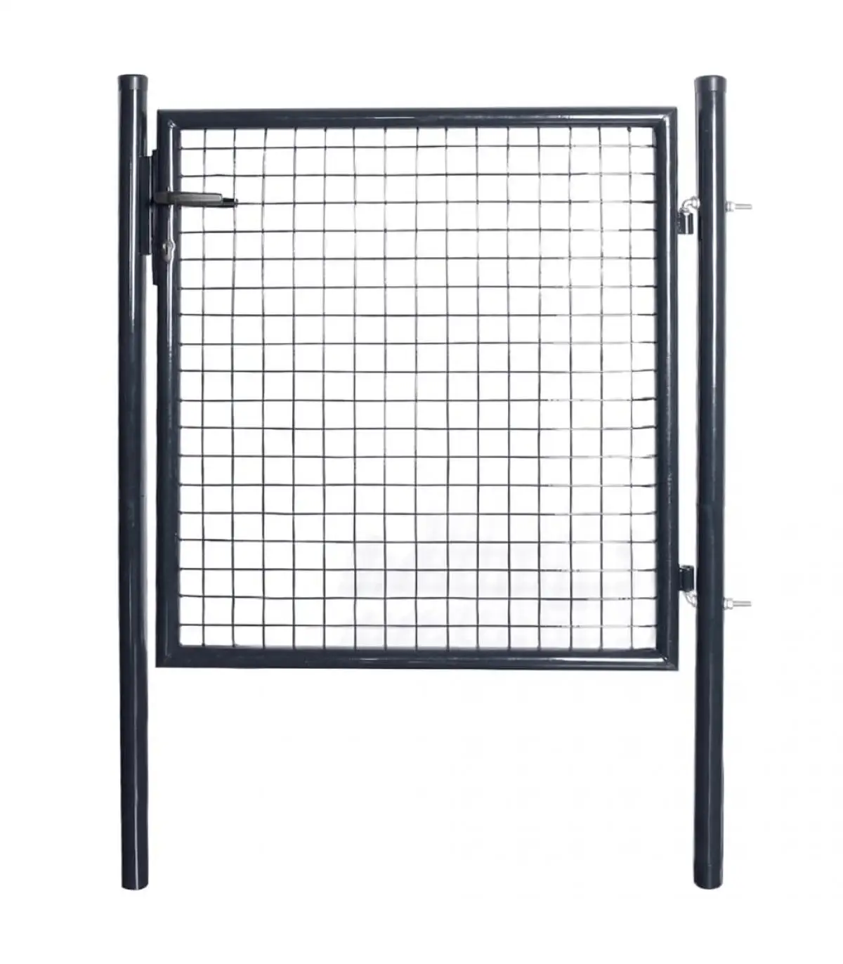 Garden doors garden mesh door galvanized steel gray 85,5x100 cm