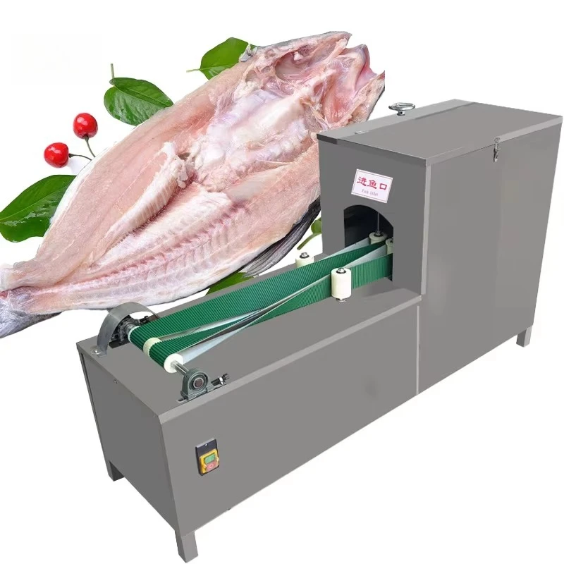 

Fish Cleaning And Cutting Machine Fish Scaling And Gutting Machine Stainless Steel Fish Open Back Machine