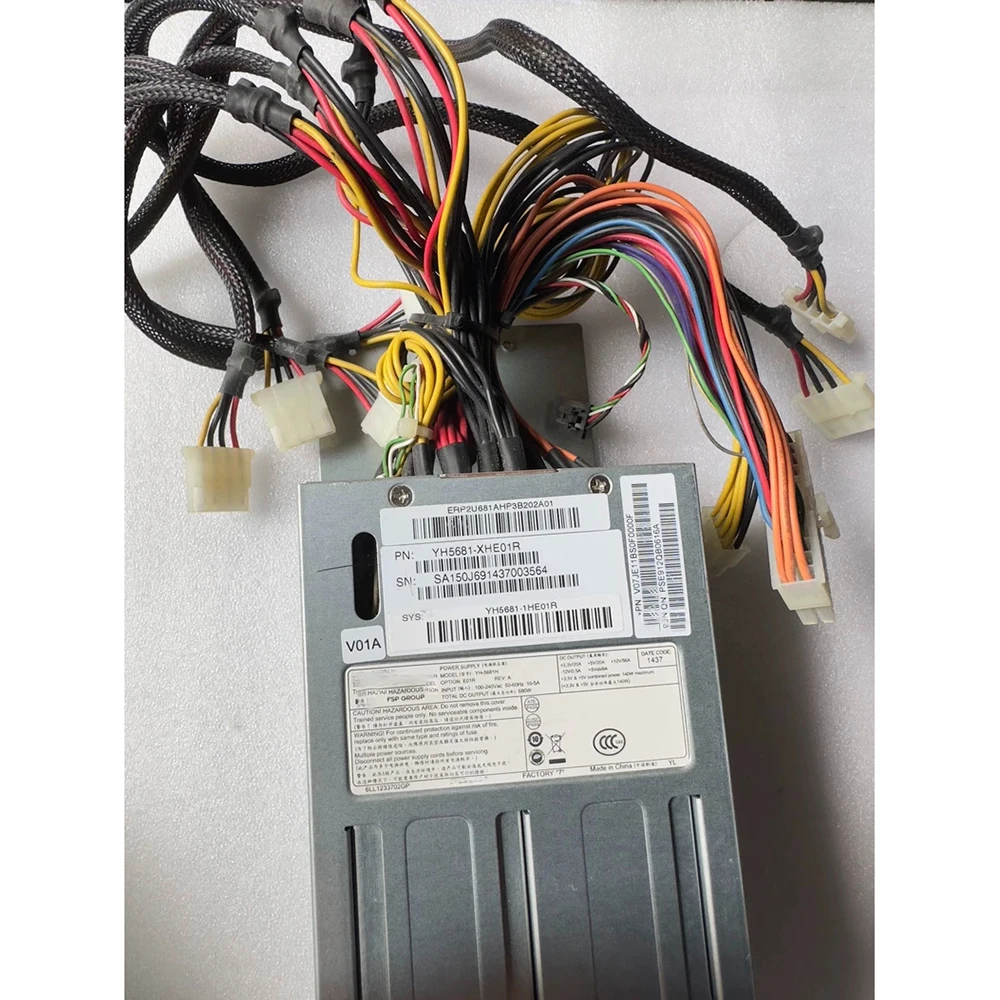 

1pcs For 3Y Power Supply 680w YH5681-XHE01R