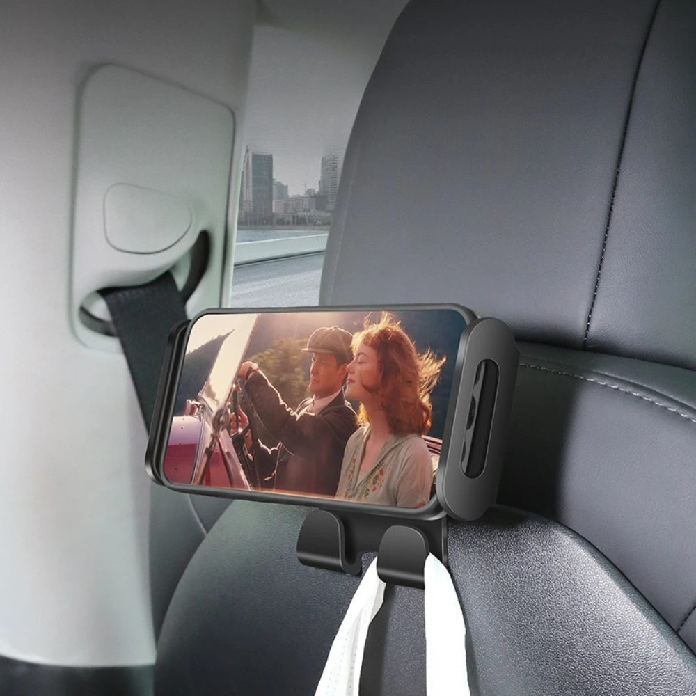 For Tesla Model Y/3 Car Seat Back Hooks Car Purse Hook & Organizer Bag Holder Rear seat hook glove box bracket