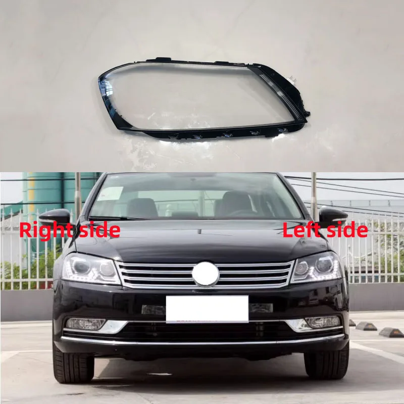 

Для Volkswagen VW Passat B7L 2012 2013 2014 2015, чехол для фар автомобиля, сменный абажур, линза для фар, стекло