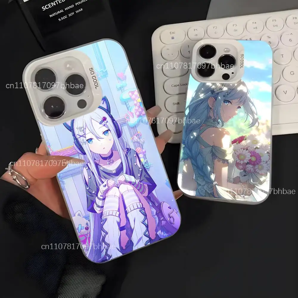 

P-Project Sekai YOISAKI KANADE Phone Case For iPhone 17,16,15,14,13,12,X,8,Pro,Max,Plus,SE4,Air,Mini White Matte IMD