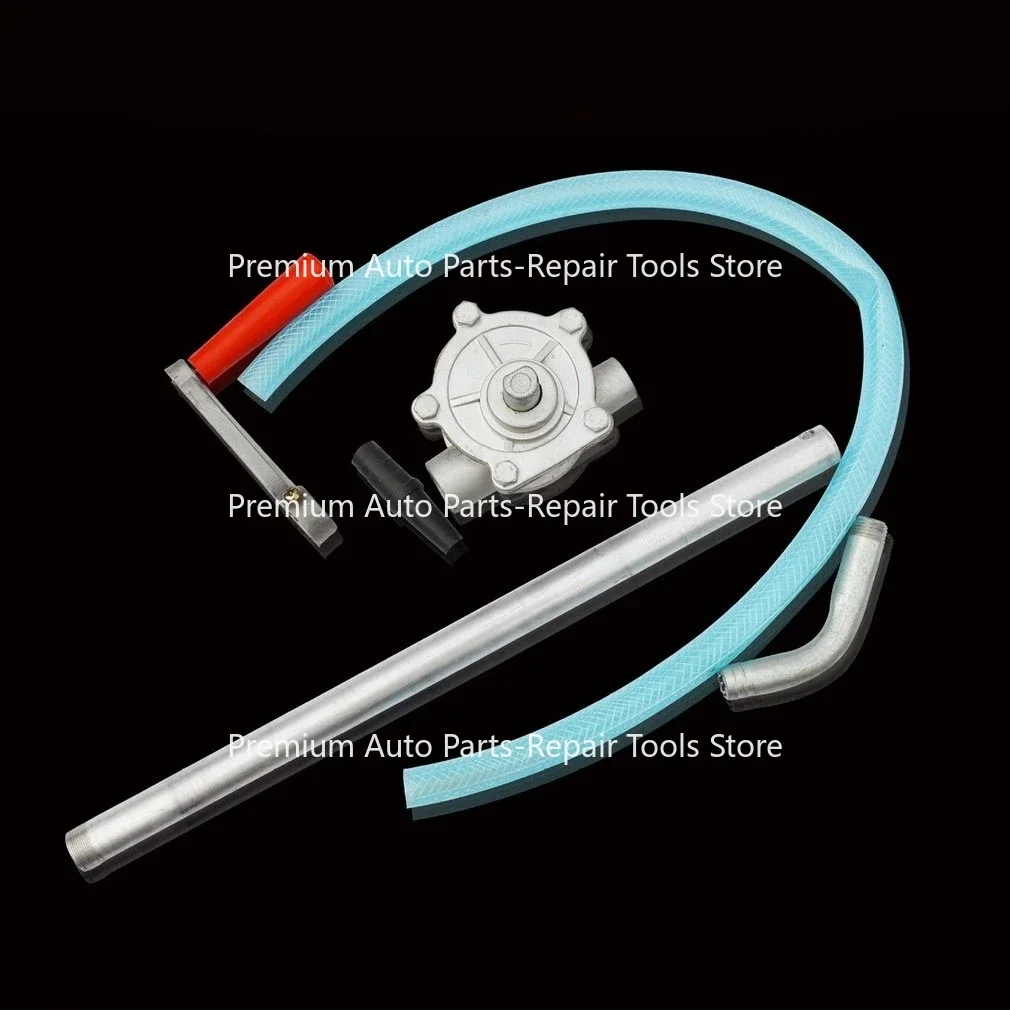 1 مجموعة كرنك اليد مضخة زيت سيارة شفط المياه الكيميائية السائل مضخة المحمولة سيارة شاحنة زيت الوقود الديزل نقل مصاصة هان