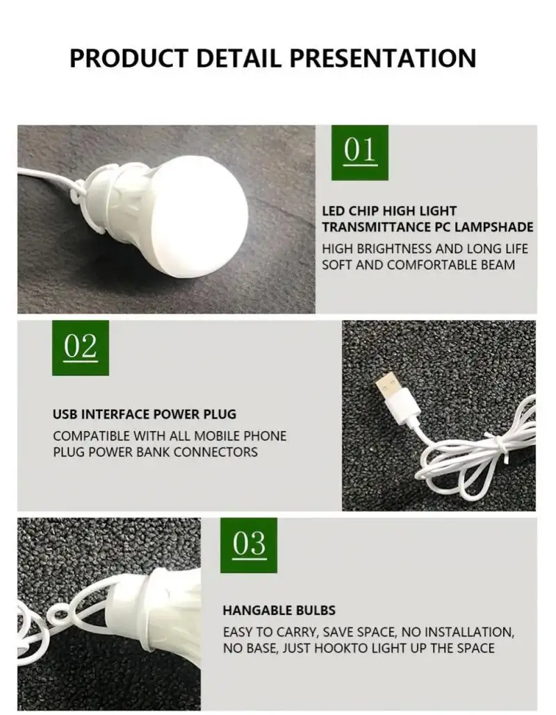 

USB-лампа светодиодная портативная лампа для кемпинга, мини-лампа 5 В, мощность книг, светильники для студентов, обучающий стол для чтения, походная палатка, путешествия, работа