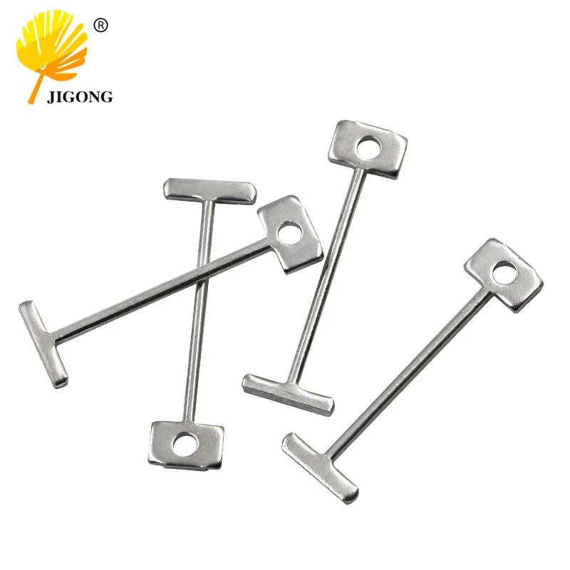 Tile Leveler Steel Needle Galvanized Sheet I-shaped Needle, Tile Positioning Adjuster Accessories Available Auxiliary Tools
