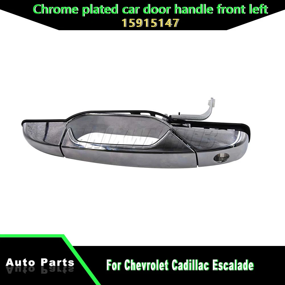 

Front Left Door Handle Chrome plated For Chevrolet Cadillac Escalade Avalanche Tahoe Silverado Sierra Yukon 2007-2014 15915147