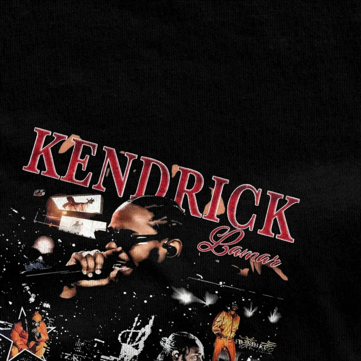 เสื้อยืดขนาดใหญ่ของ kendricked แร็ปเปอร์ผ้าฝ้าย lamared เสื้อยืดได้รับความนิยมแนวฮิปฮอปเพลงฮิปฮอปสำหรับฤดูร้อนแขนสั้นผู้ชาย