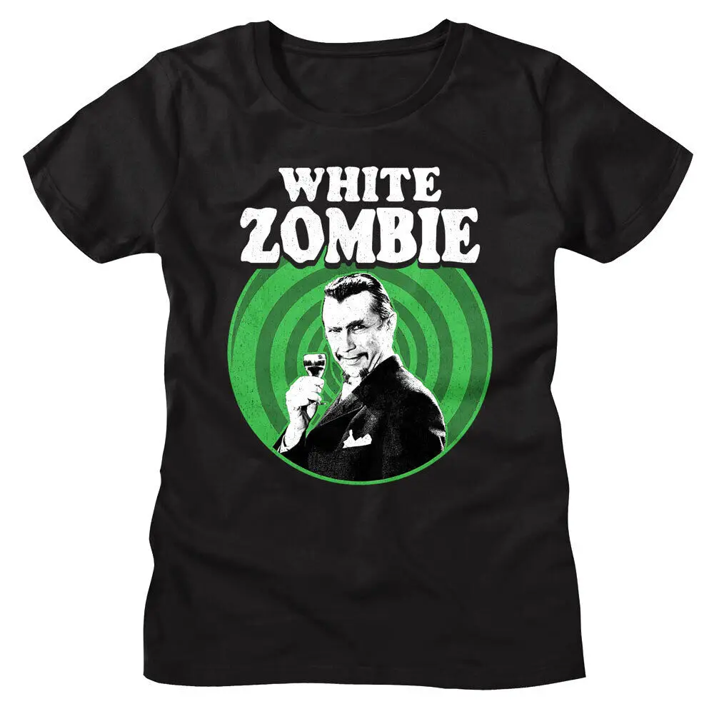 Bela Lugosi White Zombie Cheers Women's T Shirt Cocktail Hypnotic Vampire Horror