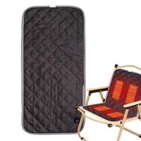 Electric Heated Chair Cushion Portable USB Heating Seat Pad 3 Levels Winter Warm Cushion Mat For Home Office Car Camping Fishing