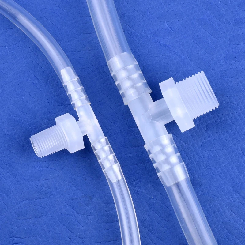 البلاستيك المحملة موصل 4-20 مللي متر متعددة الأغراض متساوية الشائكة الذكور الموضوع الاتصال السريع خرطوم المناسب 1/8 1/4 3/8 G1/2 3/4 بوصة