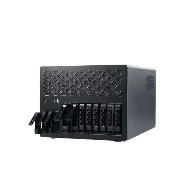 

2025In Stock NAS H8-Nvme U.2 Disk Storage Server Half Height PCIE Card Slot ATX Motherboard ATX Power Hot