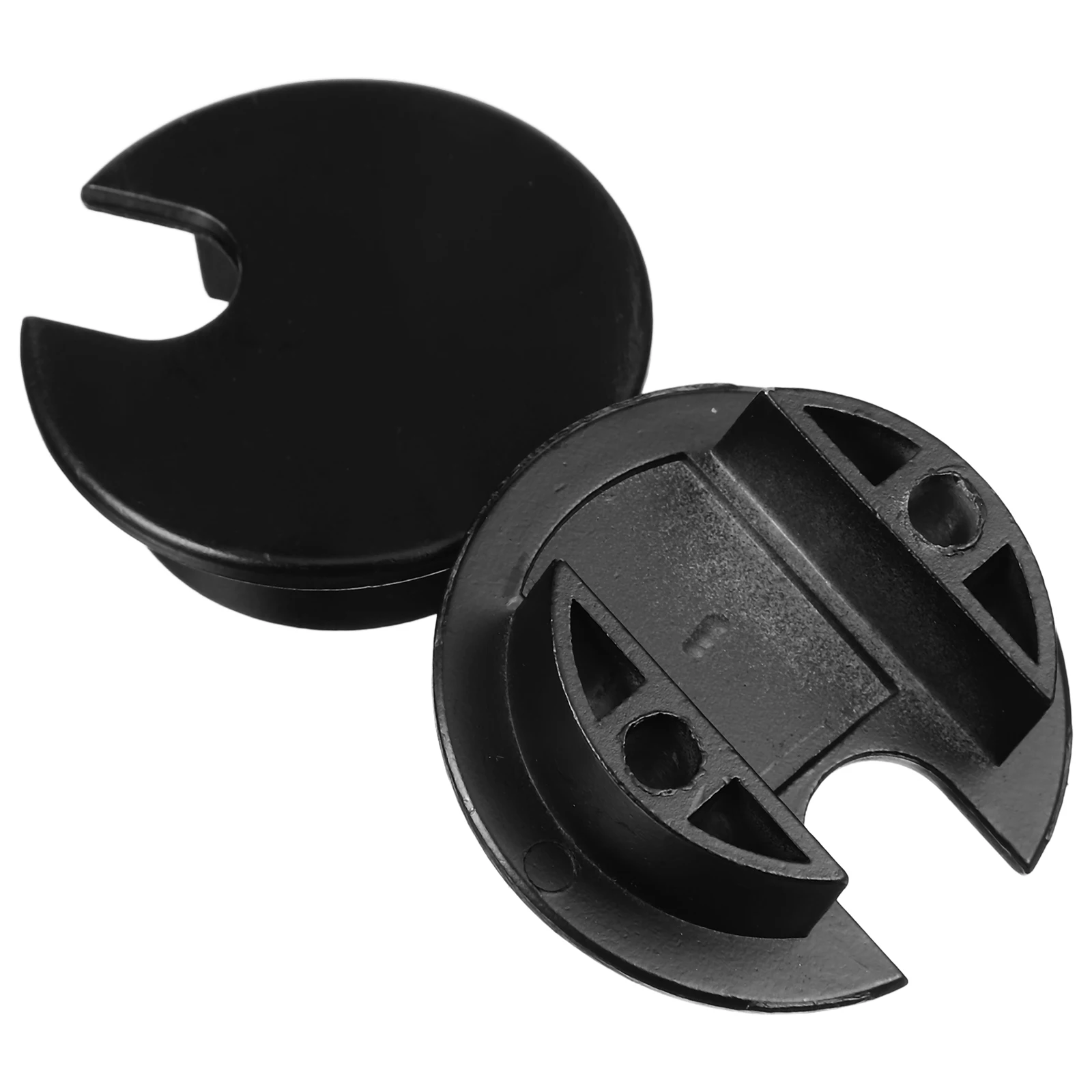 

2 Pcs Cover for Desktop Wire Desk Cord Hole Cover Grommet Round Desktop Wire Hole Plug Plug Desk Hardware Accessories