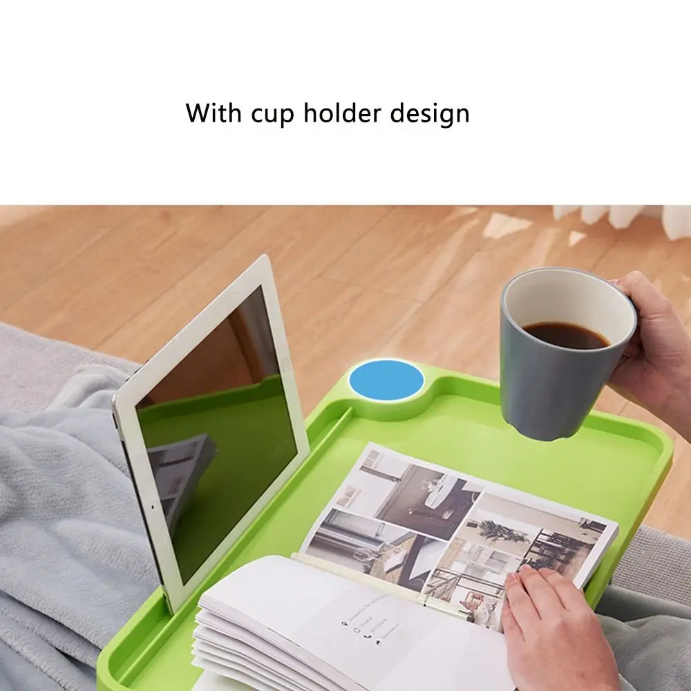 Portable Durable Bed Desk Picnic Computer Desk Plastic Foldable Table Folding Table Laptop Table Camping Table