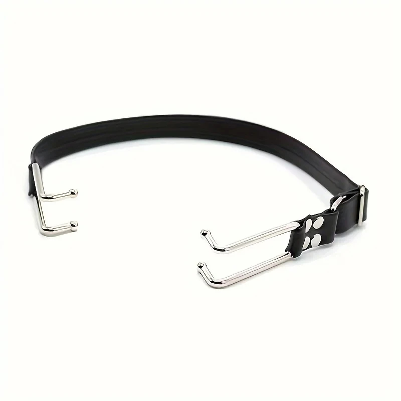 Harness Gag Spreader Bdsm Open Mouth Gags Metal Claw Hook Force For Women Couples Slave Bondage Wips Erotic Oral Sex Accessories