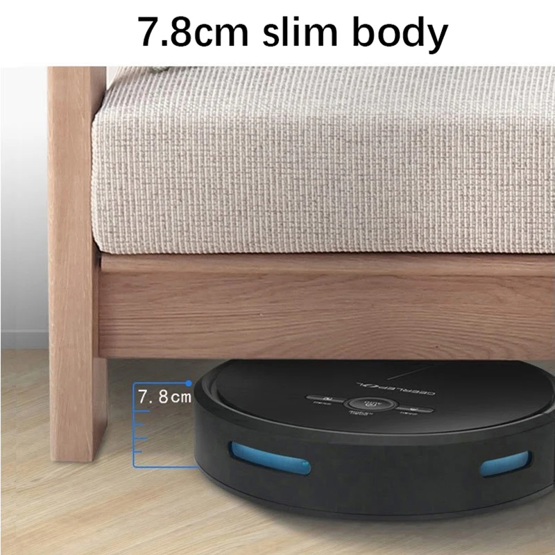 New Robot Vacuum Cleaner For Home 2000Pa Suction Automatic Recharge App Control Dusting Sweeper Nail Dust Cleaning Robot IDEACH