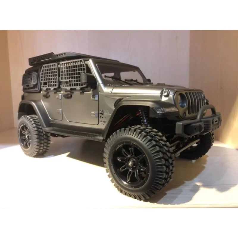 MN128 Vouwdeur en Raam Guard Net Custom Rc Auto Decoratieve Onderdelen voor 1/12 Rc Rock Crawler Truck Verbeterde Accessoires