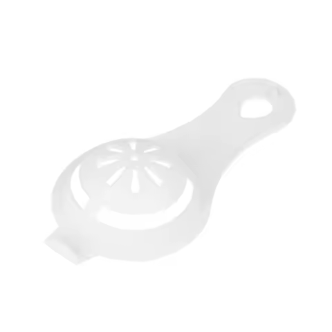 Egg White Filter Gadget Kitchen Separator Reusable Tool Easy to Clean Dishwasher Safe for Cooking and Baking Needs Funnel Spoon