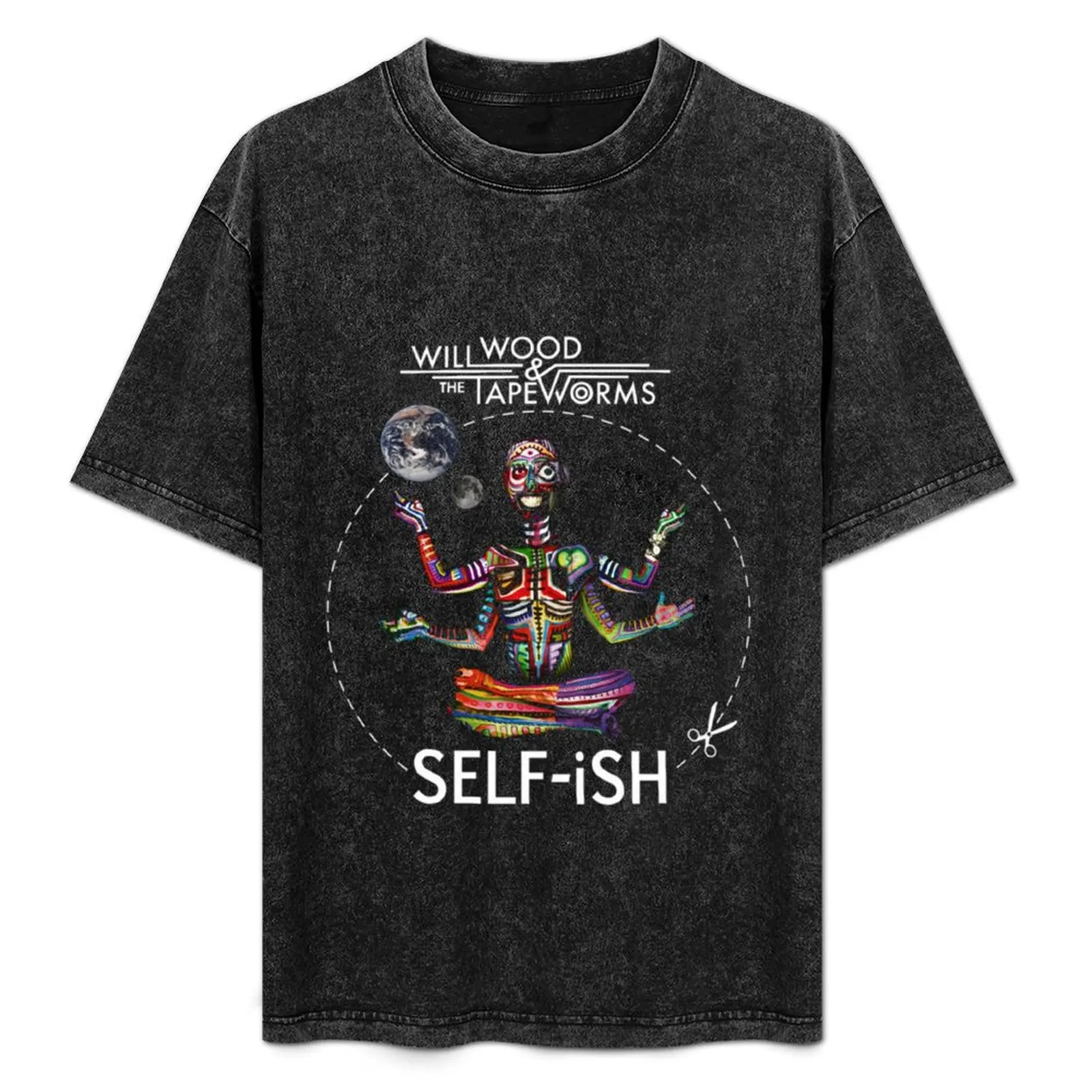 

Selfish Self-ish Will Wood T-Shirt Casual Light Summer Short Sleeve Top