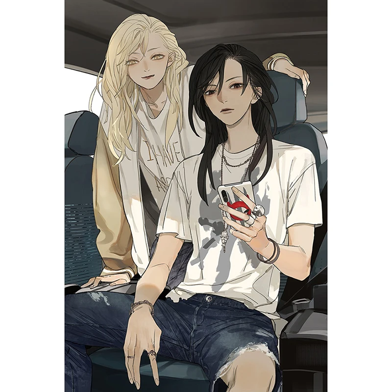 《 Tan Jiu ''1 + 2 Art Collection Book SQ start W/Your Name Comic Artwork Painting Collection libro da disegno Anime Around