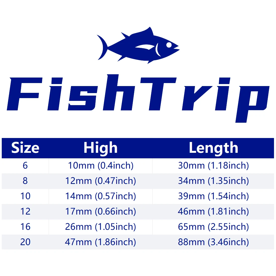 FishTrip Heavy Surf Rod Guides Repair Kit Low Rider Reversed Stripper Guide Ring Lock Frame Tangle-resistant Multipurpose Guide