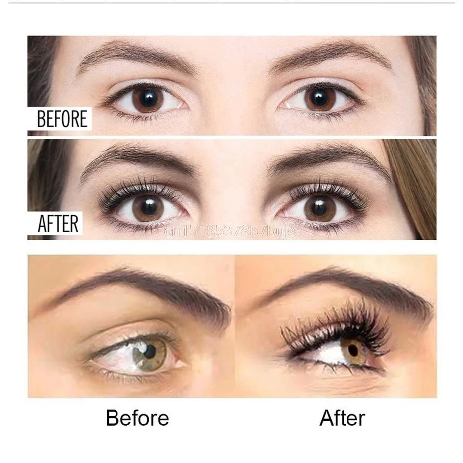 3D Magnetic False Eyelashes Reusable Magnetic Eyelashes With 4 Magnetic Lashes Natural Eyelash Extension Makeup Tools