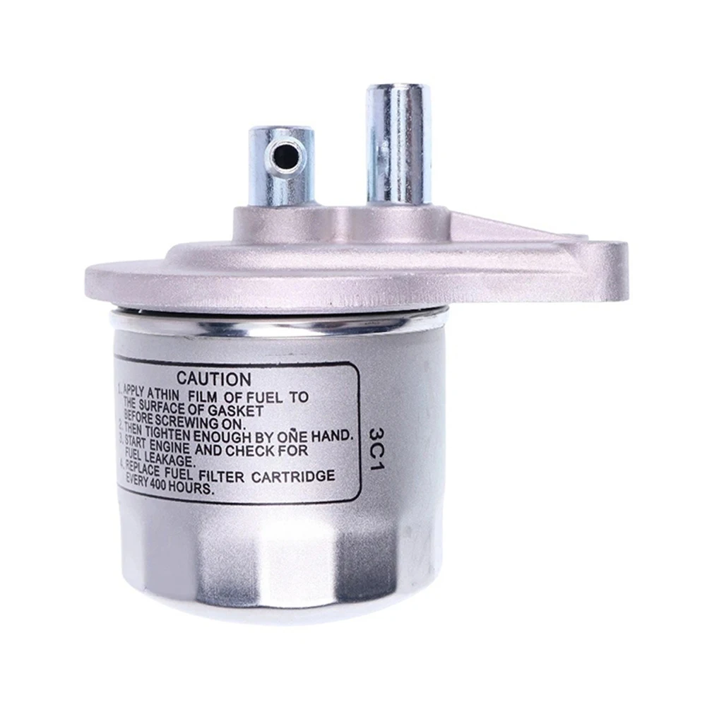 Diesel Fuel Filter Fuel Filter Assembly As Shown In The Picture Thick Silver Metal Casing Robust Pressure Resistance
