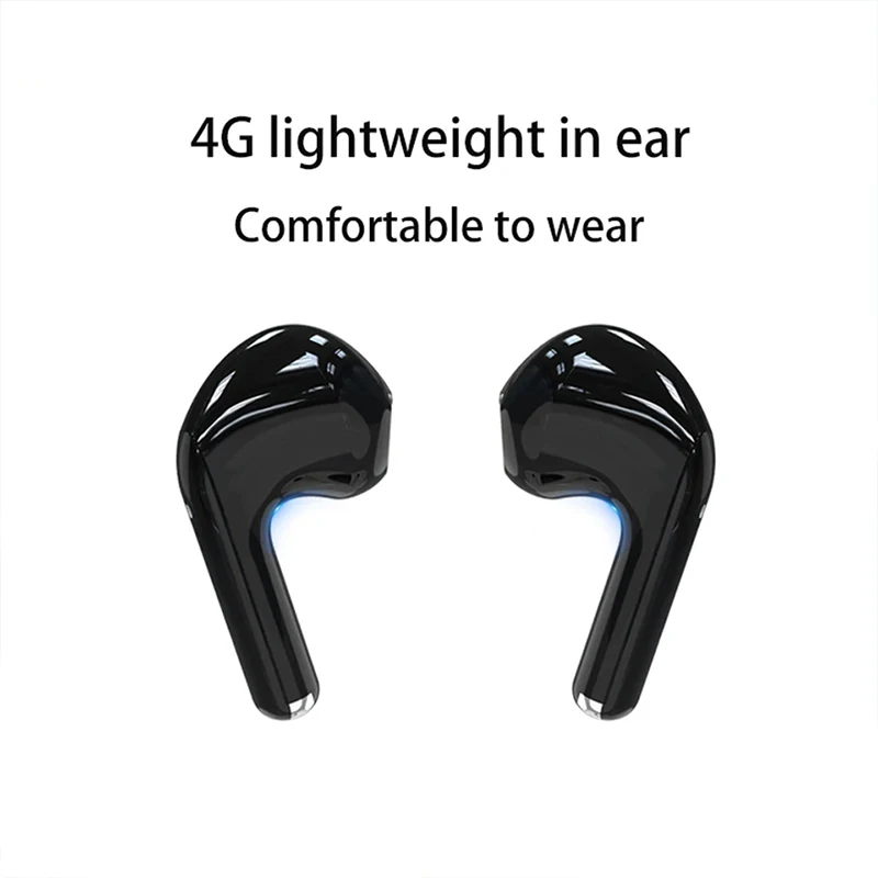 ERAZER  Wireless Bluetooth Earphones Bluetooth 5.3 TWS Dual In Ear Headphones Ultra Long Standby Touch  Sports  Gaming Earphones