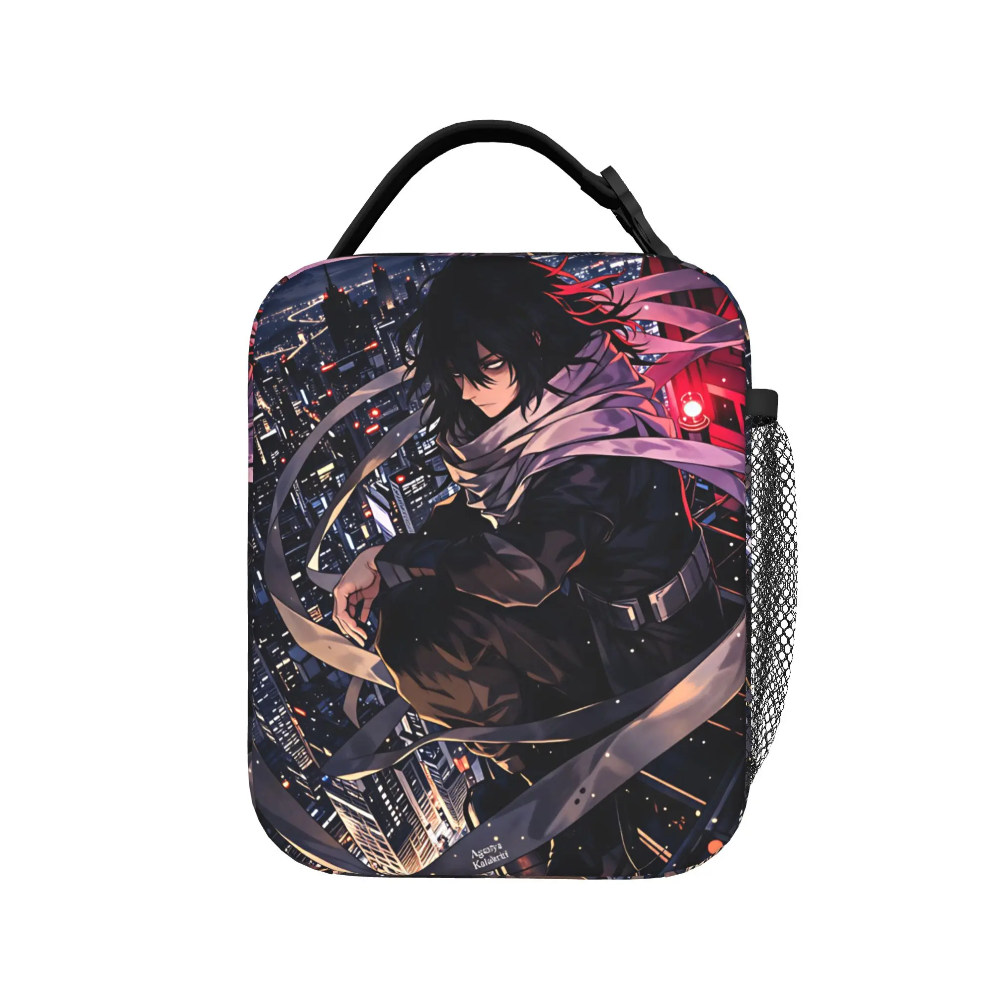 Aizawa Shota  Lunch Bag  Office Lunch Box For Child Cute Graphic Design Thermal Lunch Bags Waterproof Portable Cooler Bag