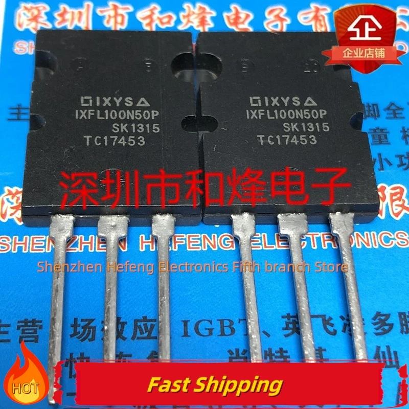 

5PCS-10PCS IXFL100N50P TO-264 500V 70A NEW AND ORIGINAL Quality Can Be Purchased