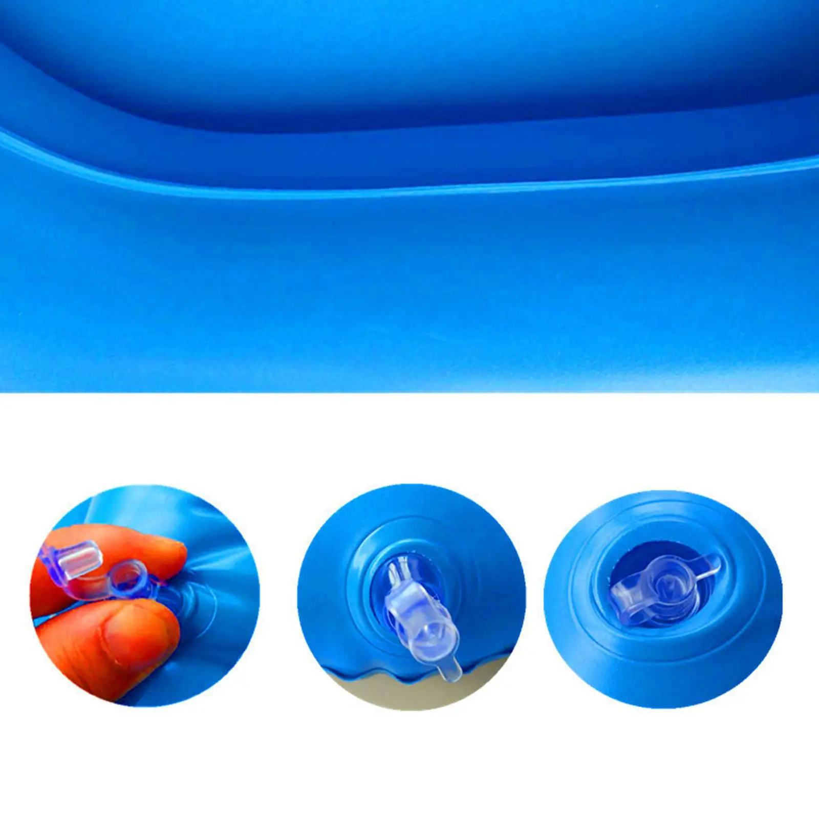 Inflatable Bedpan Portable Adjustable for Hospital Bathroom Incontinence