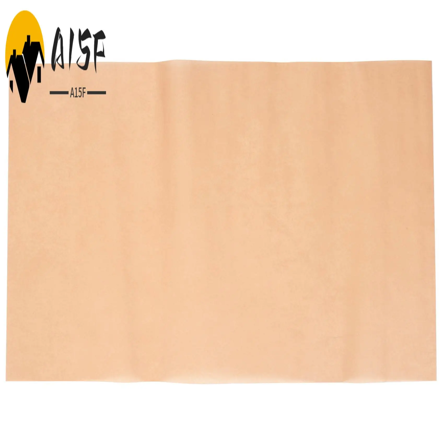 A15F-100Pcs Unbleached Parchment Paper, Precut Baking Liners Sheets Paper,12 X 16 Inch, Non-Stick, Water Proof, Oil Proof, Heat