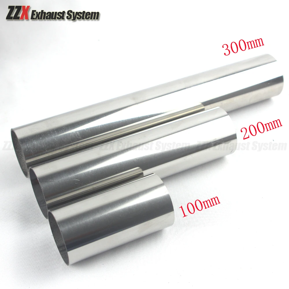 Car Exhaust Pipe Manufacturing Stainless Steel Tube 1.5-2.0MM Thickness 100-300MM Length Auto Parts Fabrication Accessories