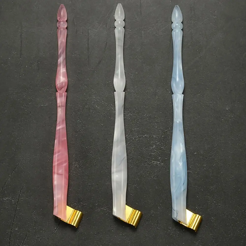 

1pcs High Quality Wooden Rod Dip Pen Vintage Dipped Ink Calligraphy Pen English Pen Comic Design