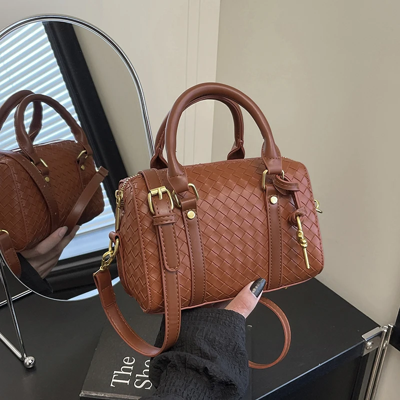 

Элегантная женская кожаная сумка через плечо, модная роскошная сумка через плечо, классическая дизайнерская сумка-тоут для повседневной шикарной одежды