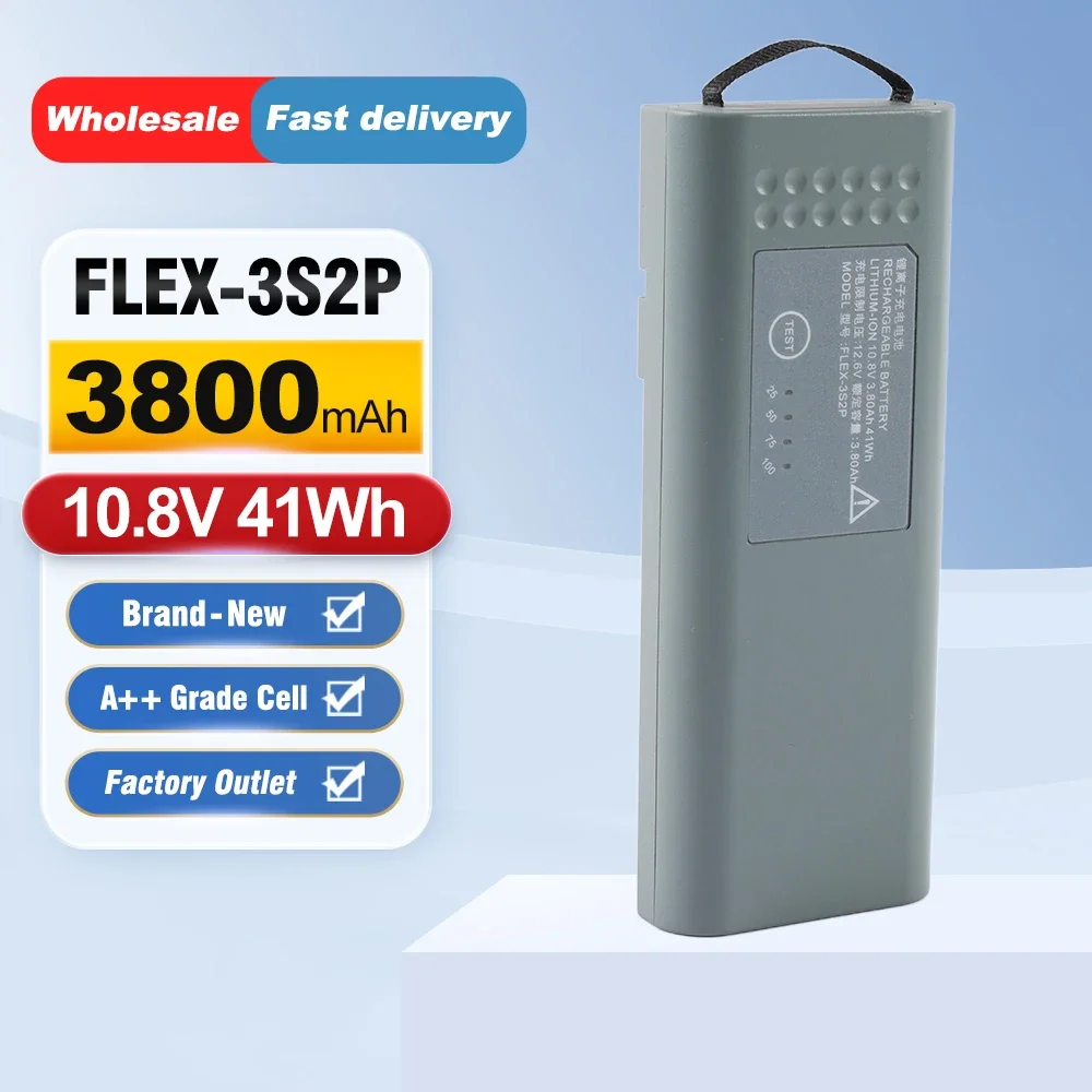 ETESBAY FLEX-3S2P Replacement Battery For GE Healthcare Monitor B450 Batteries REF2062895-001
